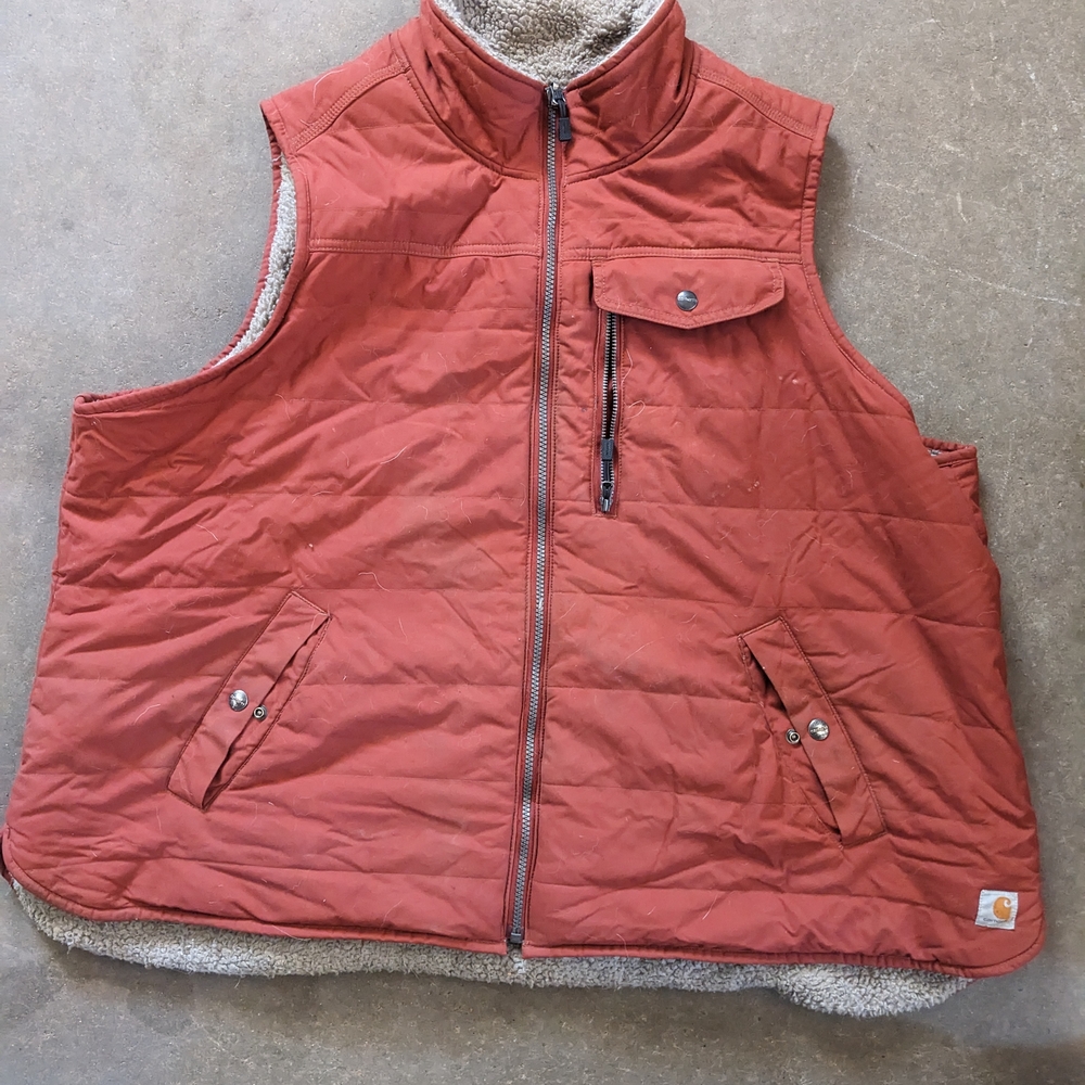 Carhartt Brick Quilted Vest